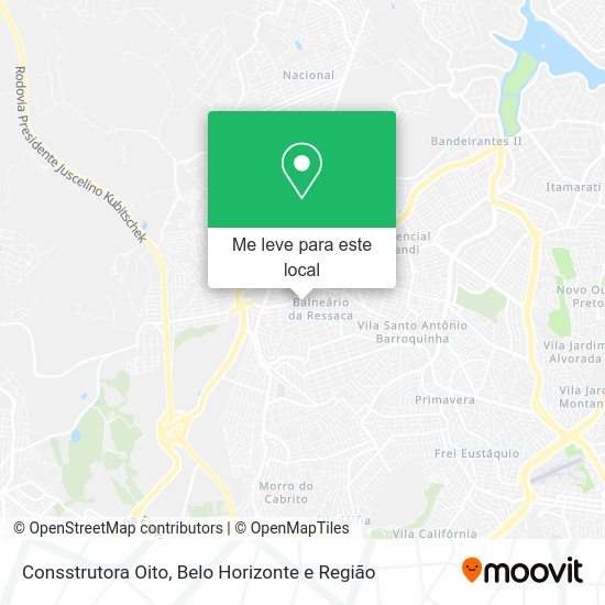 Consstrutora Oito mapa