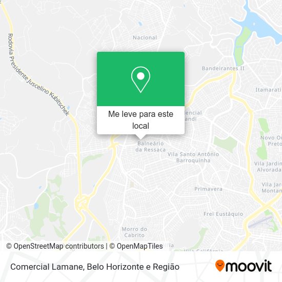 Comercial Lamane mapa