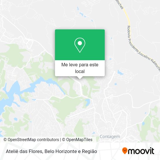 Ateliê das Flores mapa