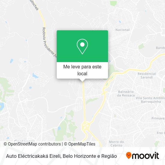Auto Eléctricakaká Eireli mapa