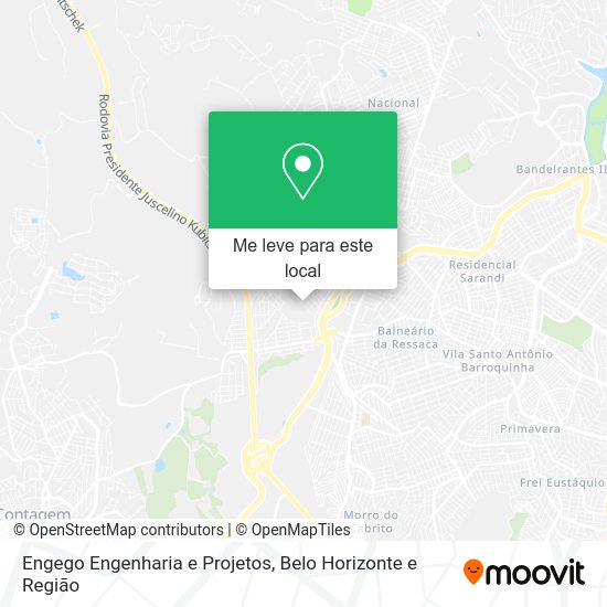 Engego Engenharia e Projetos mapa
