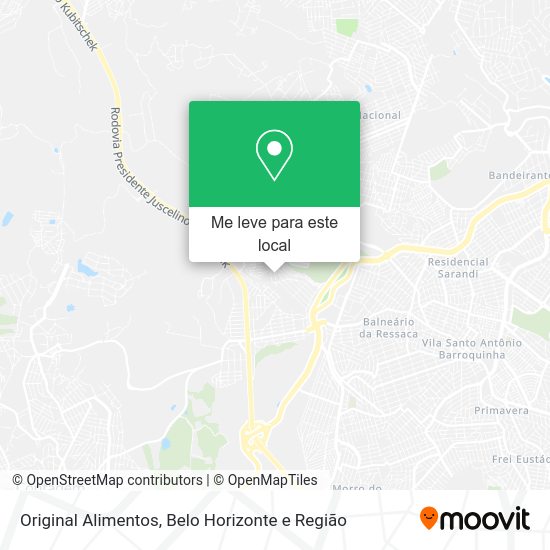 Original Alimentos mapa