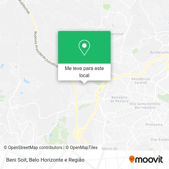 Beni Soit mapa