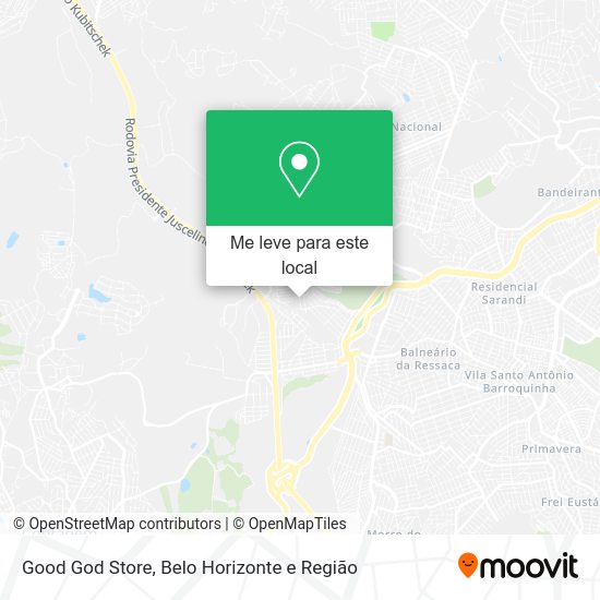 Good God Store mapa