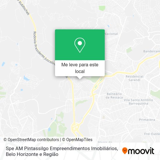 Spe AM Pintassilgo Empreendimentos Imobiliários mapa