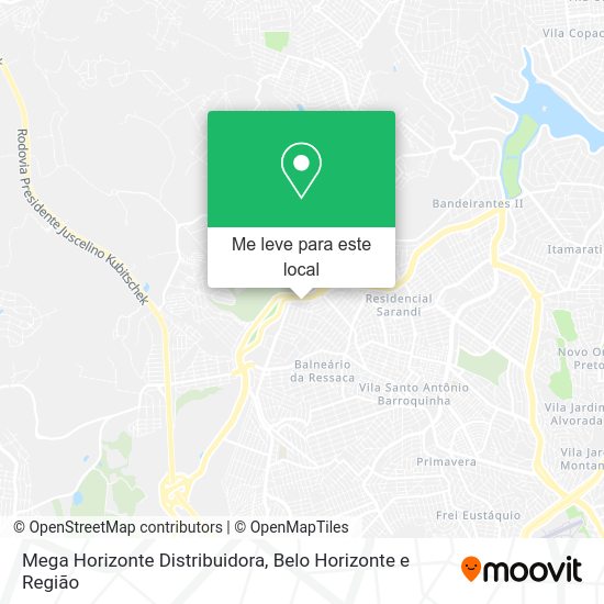 Mega Horizonte Distribuidora mapa