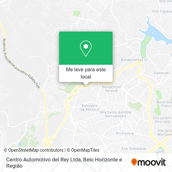 Centro Automotivo del Rey Ltda mapa