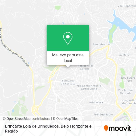 Brincarte Loja de Brinquedos mapa
