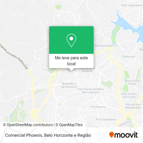 Comercial Phoenix mapa
