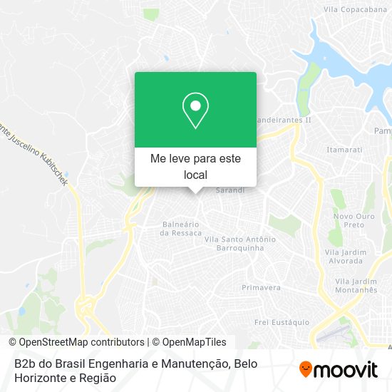 B2b do Brasil Engenharia e Manutenção mapa