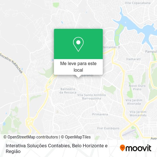 Interativa Soluções Contabies mapa