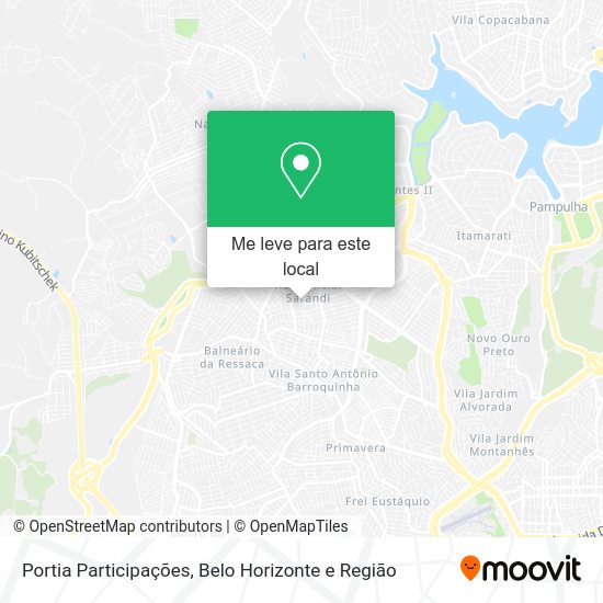 Portia Participações mapa