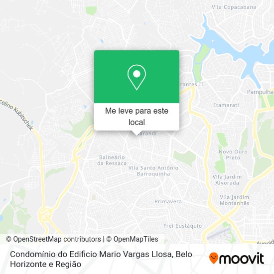 Condomínio do Edificio Mario Vargas Llosa mapa