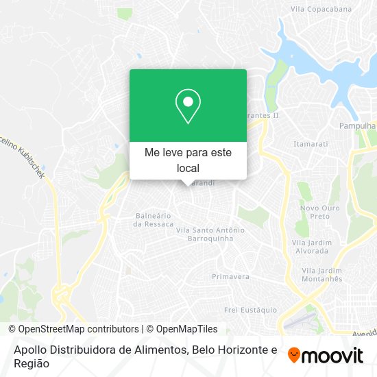 Apollo Distribuidora de Alimentos mapa