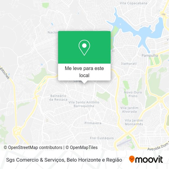 Sgs Comercio & Serviços mapa