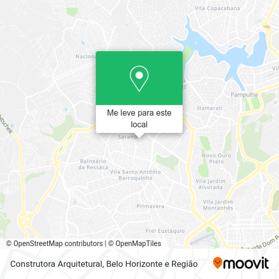 Construtora Arquitetural mapa