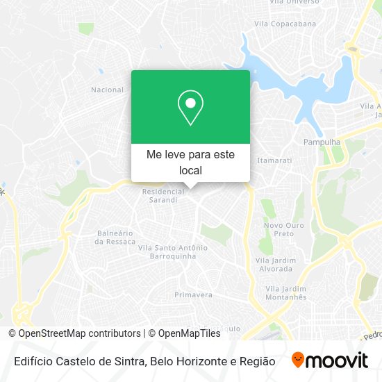 Edifício Castelo de Sintra mapa