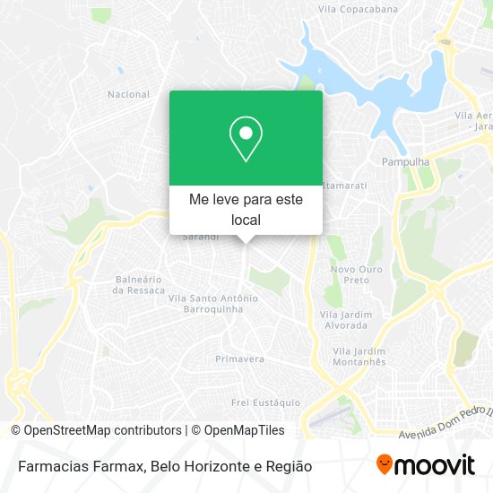 Farmacias Farmax mapa