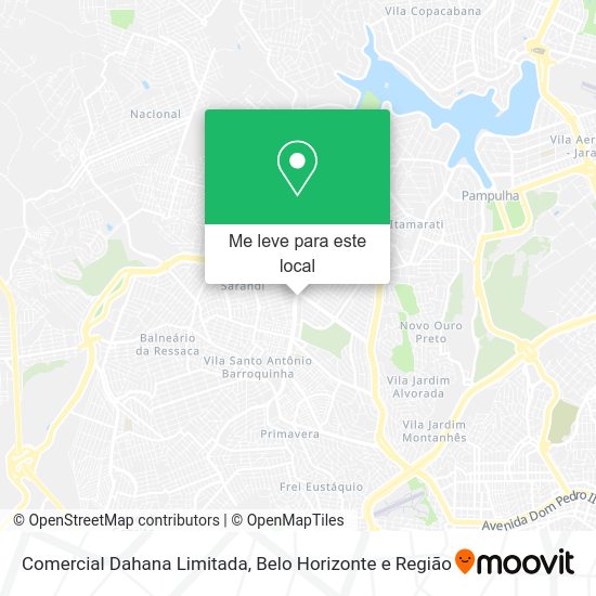 Comercial Dahana Limitada mapa