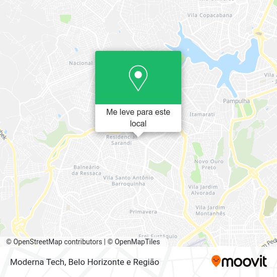 Moderna Tech mapa