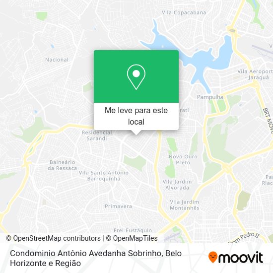 Condominio Antônio Avedanha Sobrinho mapa