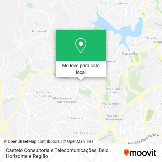 Castelo Consultoria e Telecomunicações mapa