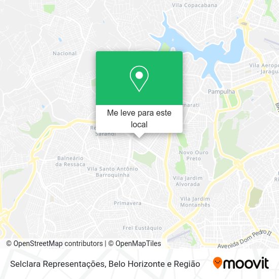 Selclara Representações mapa