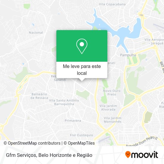 Gfm Serviços mapa