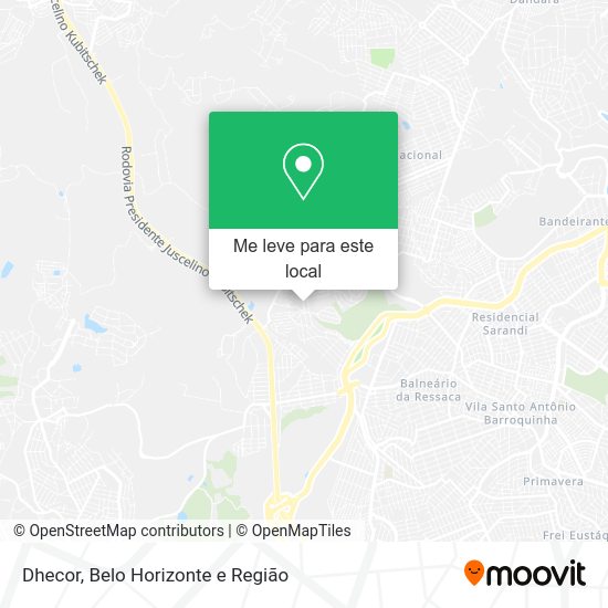 Dhecor mapa