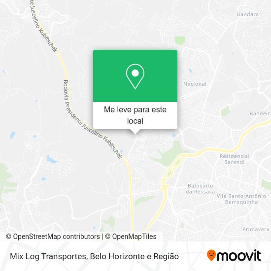 Mix Log Transportes mapa