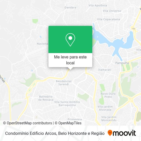 Condomínio Edificio Arcos mapa