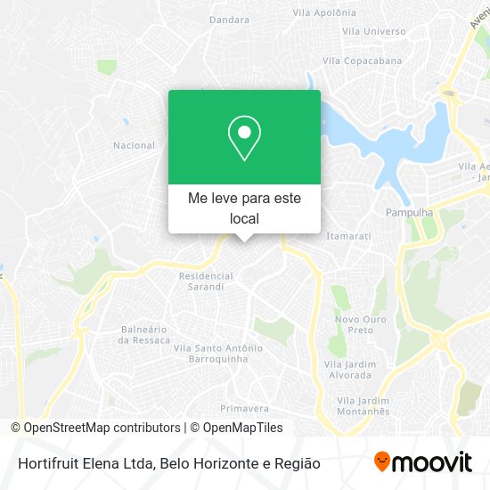 Hortifruit Elena Ltda mapa
