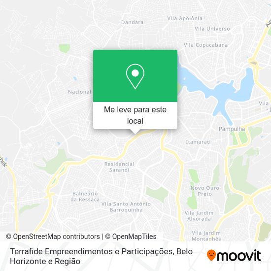 Terrafide Empreendimentos e Participações mapa