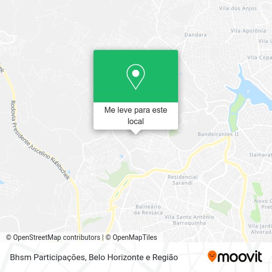 Bhsm Participações mapa