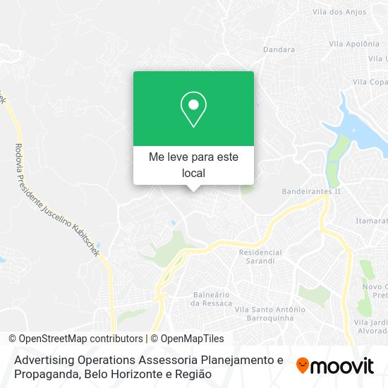 Advertising Operations Assessoria Planejamento e Propaganda mapa
