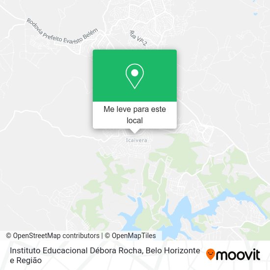 Instituto Educacional Débora Rocha mapa