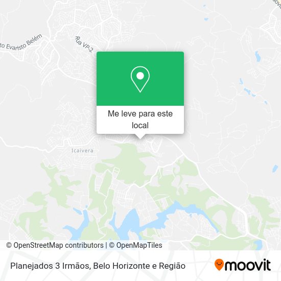 Planejados 3 Irmãos mapa