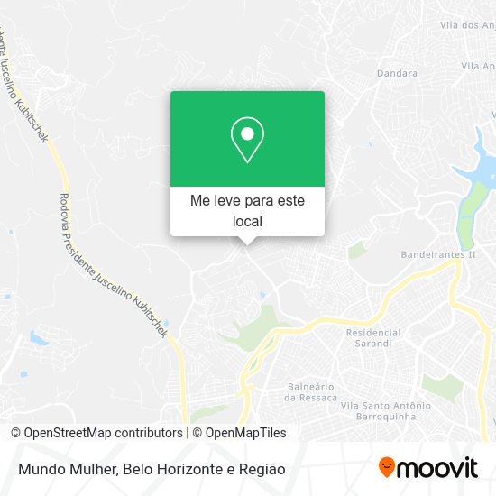 Mundo Mulher mapa