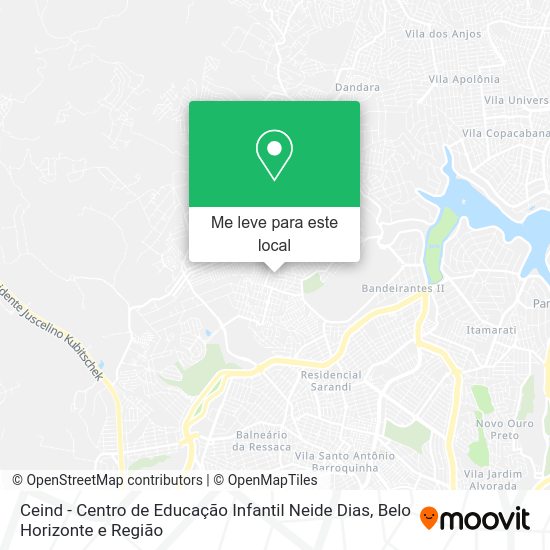 Ceind - Centro de Educação Infantil Neide Dias mapa