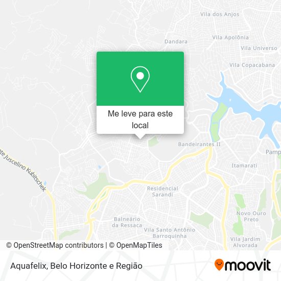 Aquafelix mapa
