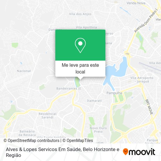 Alves & Lopes Servicos Em Saúde mapa