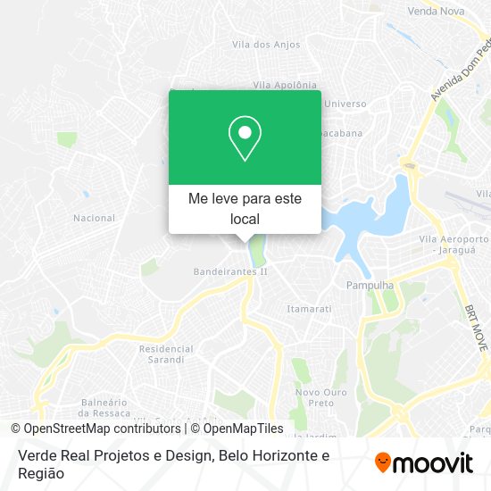 Verde Real Projetos e Design mapa