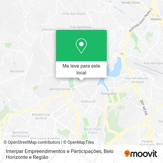 Interpar Empreendimentos e Participações mapa