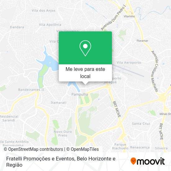 Fratelli Promoções e Eventos mapa