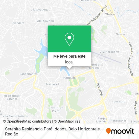 Serenita Residencia Pará Idosos mapa