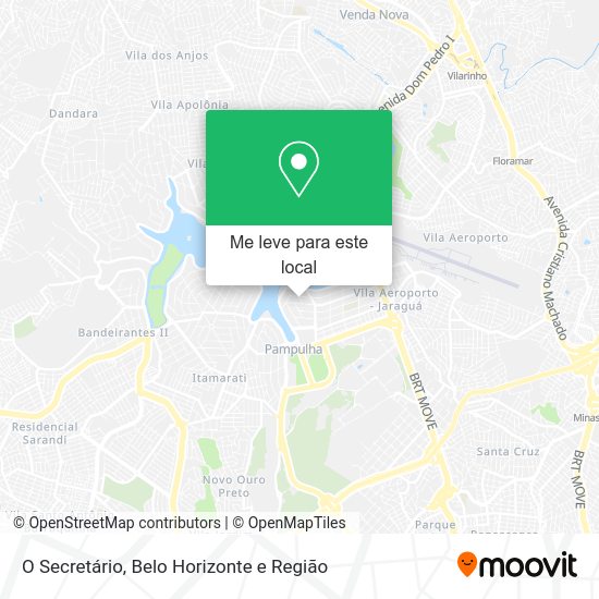 O Secretário mapa
