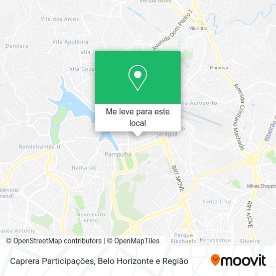 Caprera Participações mapa