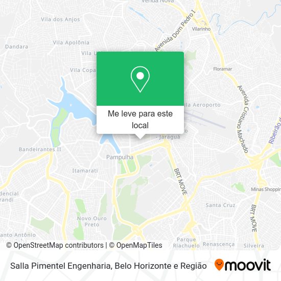 Salla Pimentel Engenharia mapa