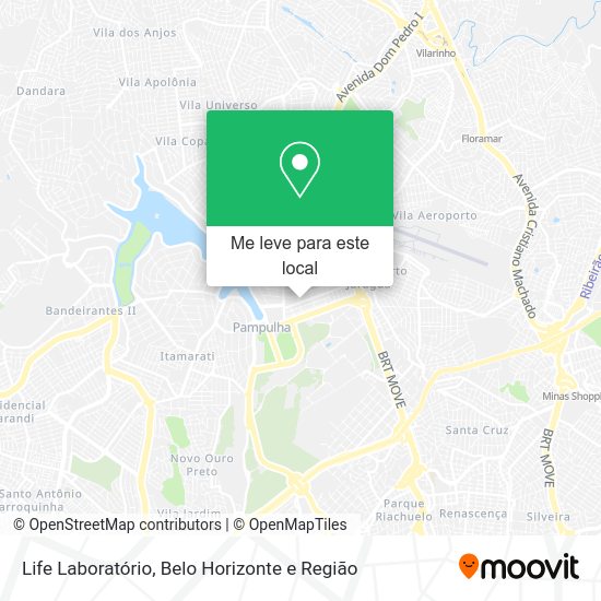 Life Laboratório mapa