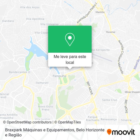 Braxpark Máquinas e Equipamentos mapa
